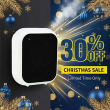 Load image into Gallery viewer, Black electronic device with a white border on a dark background, featuring a Christmas holiday sale promotion.