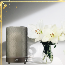 Load image into Gallery viewer, Lace Grey 90 Glass Ultrasonic Diffuser