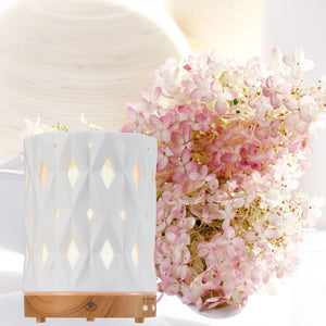 Zenith White Ceramic Diffuser Collection